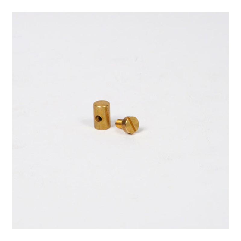 NIPPLE SOLDERLESS 6mm pkt 50